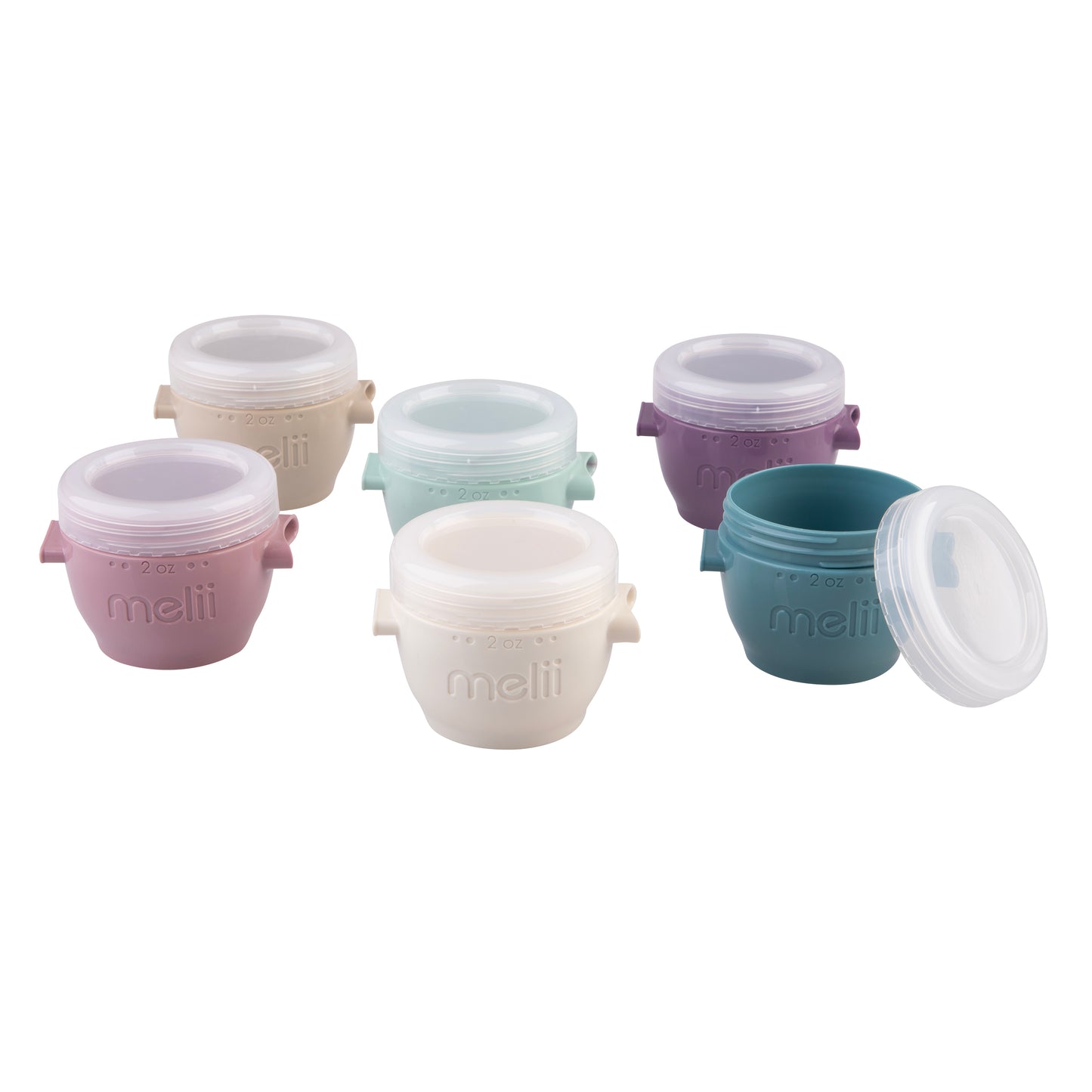 Melii Snap & Go Pods Set 6 (2Oz/60Ml)