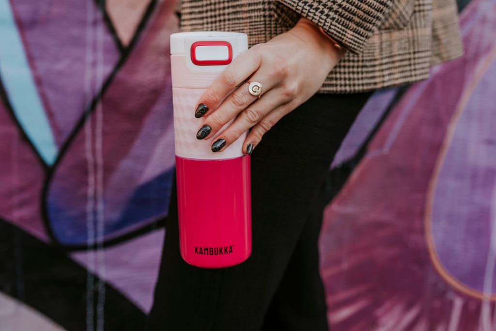 Pink Kambukka Etna Grip Bottle 500ml Double Insulated Stainless Steel (Copy) (Copy)