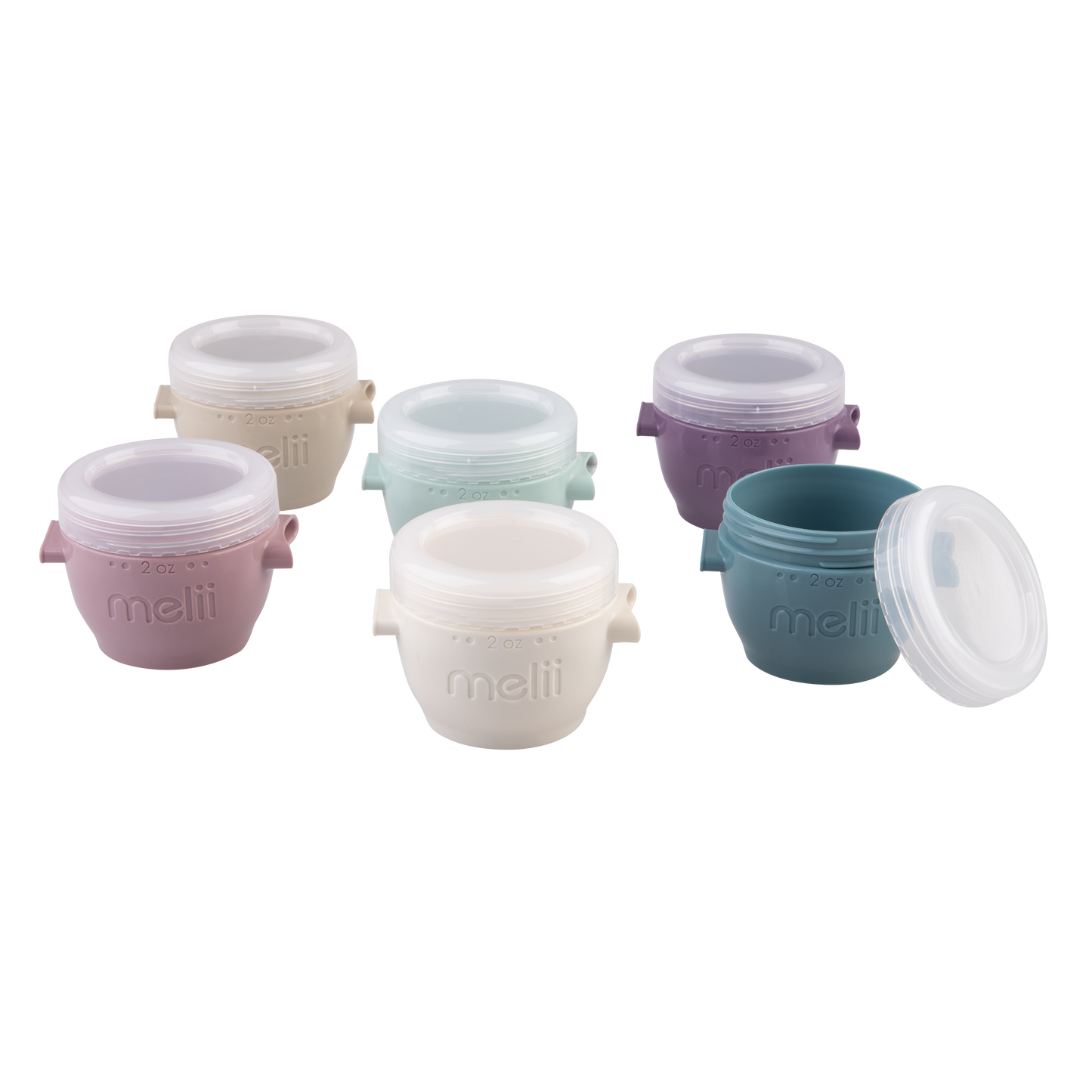 Melii Snap & Go Pods Set 6 (2Oz/60Ml)