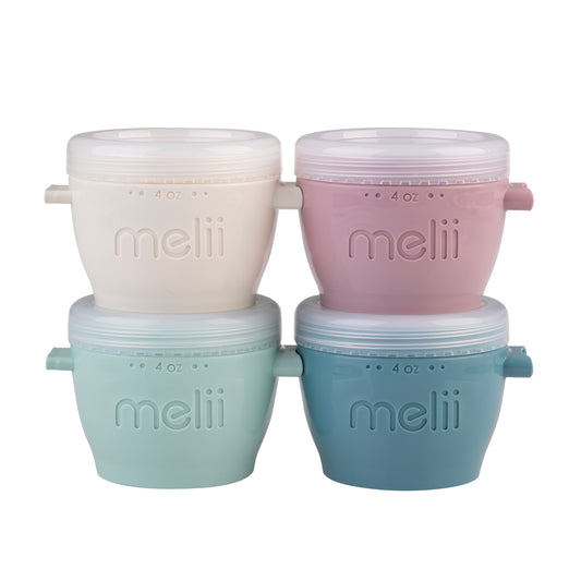 Melii Snap & Go Pods Set 4 (4Oz/120Ml)