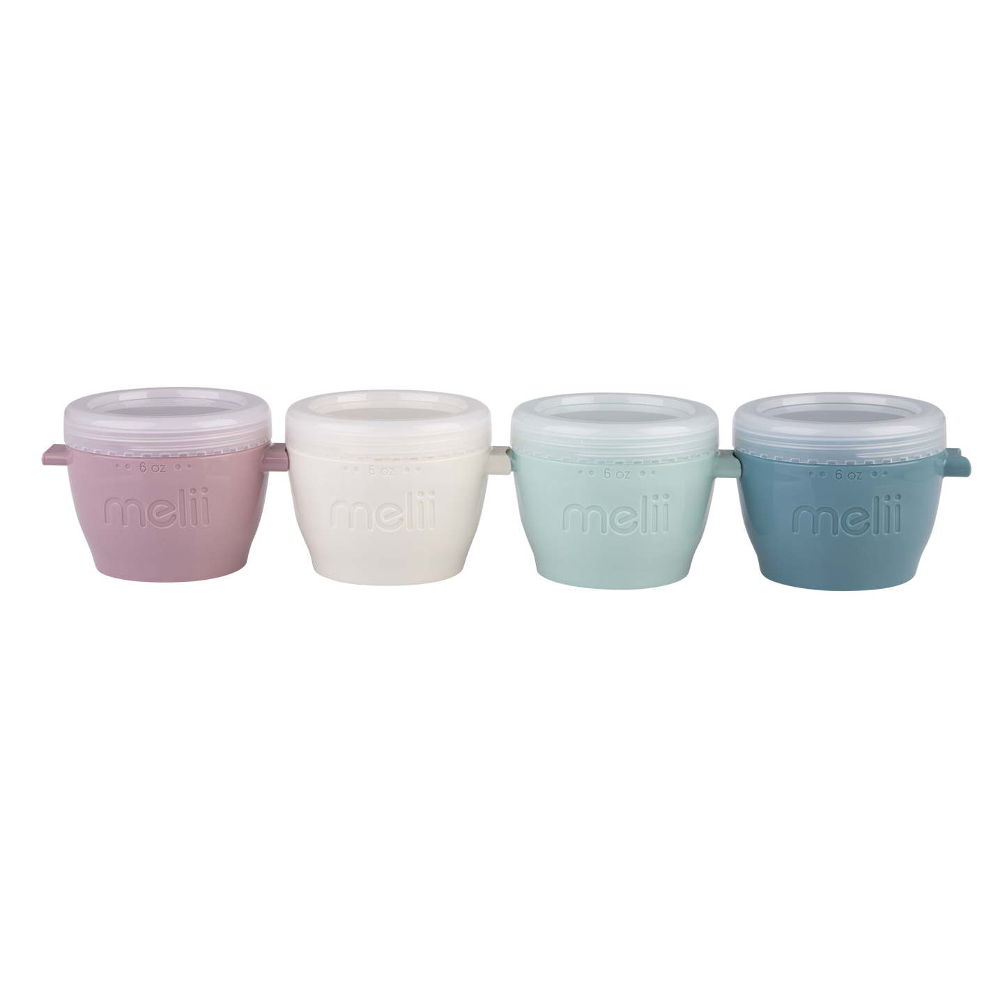 Melii Snap & Go Pods Set 4 (6Oz/180Ml)