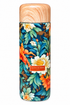 Bag Buddy 180ml Mini Bottle Green Floral- Double Insulated Hydration Bottle