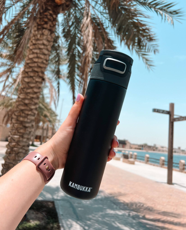 KAMBUKKA ETNA GRIP 3 IN 1 SNAPCLEAN 500 ML TRAVEL MUG/BOTTLE STEEL